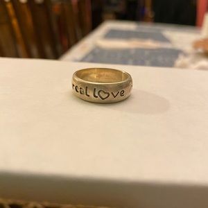 Sterling silver ring